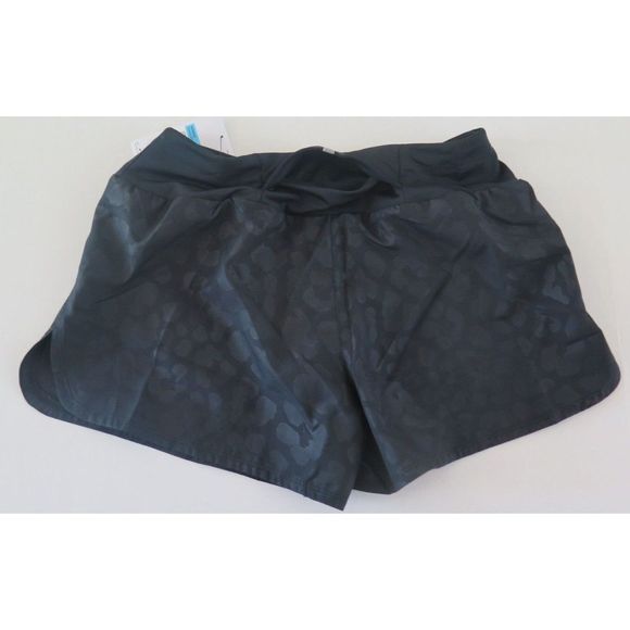 Nike DD6030 010 Women's Sz M Black Dri-Fit Running Crew Shorts - Picture 2 of 5